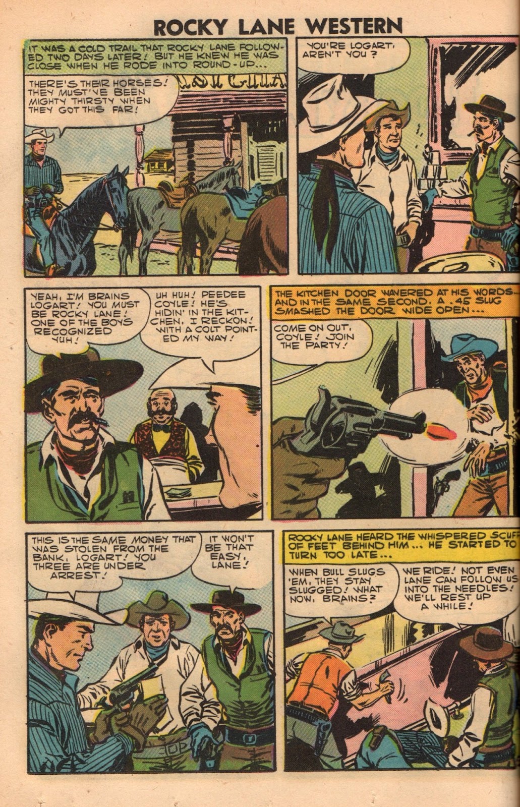 Rocky Lane Western (1954) issue 79 - Page 44