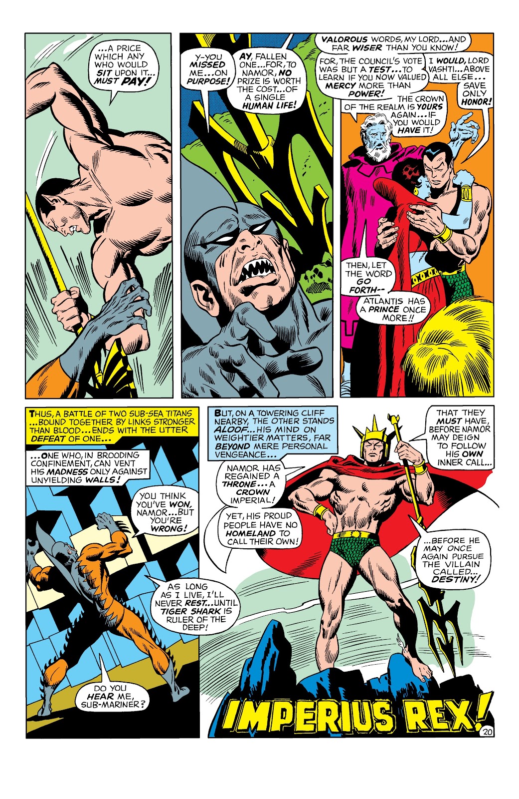 Namor, The Sub-Mariner Epic Collection: Enter The Sub-Mariner issue Who Strikes For Atlantis (Part 1) - Page 67