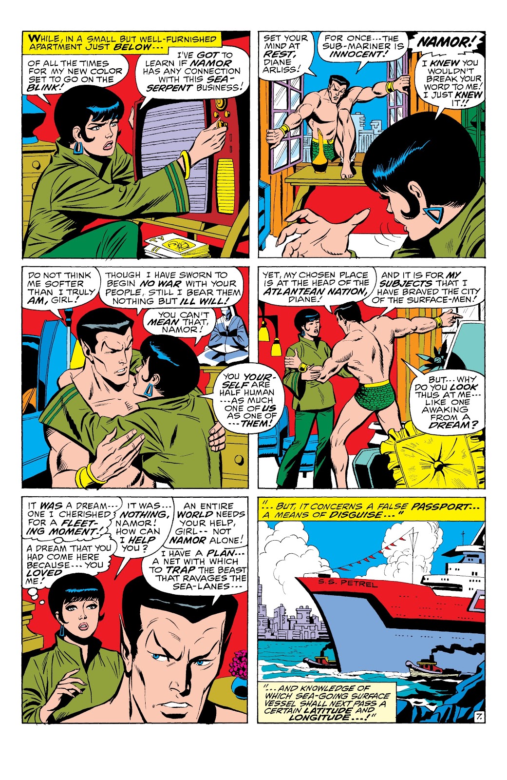 Namor, The Sub-Mariner Epic Collection: Enter The Sub-Mariner issue Who Strikes For Atlantis (Part 2) - Page 258