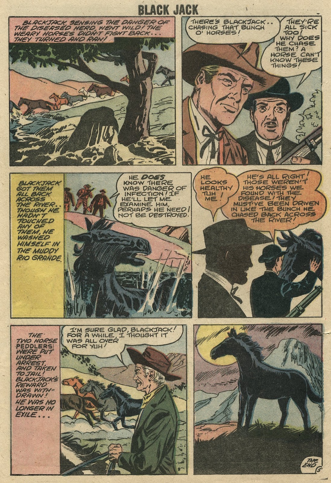 Rocky Lane's Black Jack issue 23 - Page 8