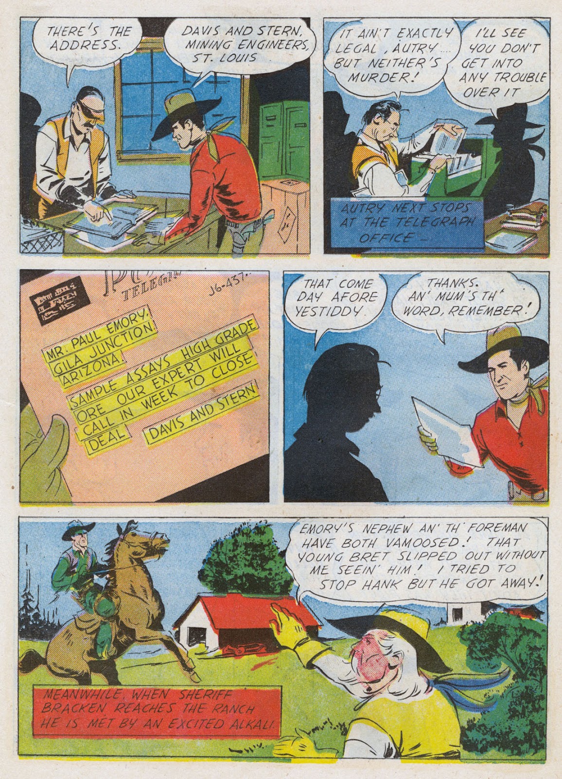 Gene Autry Comics issue 11 - Page 21