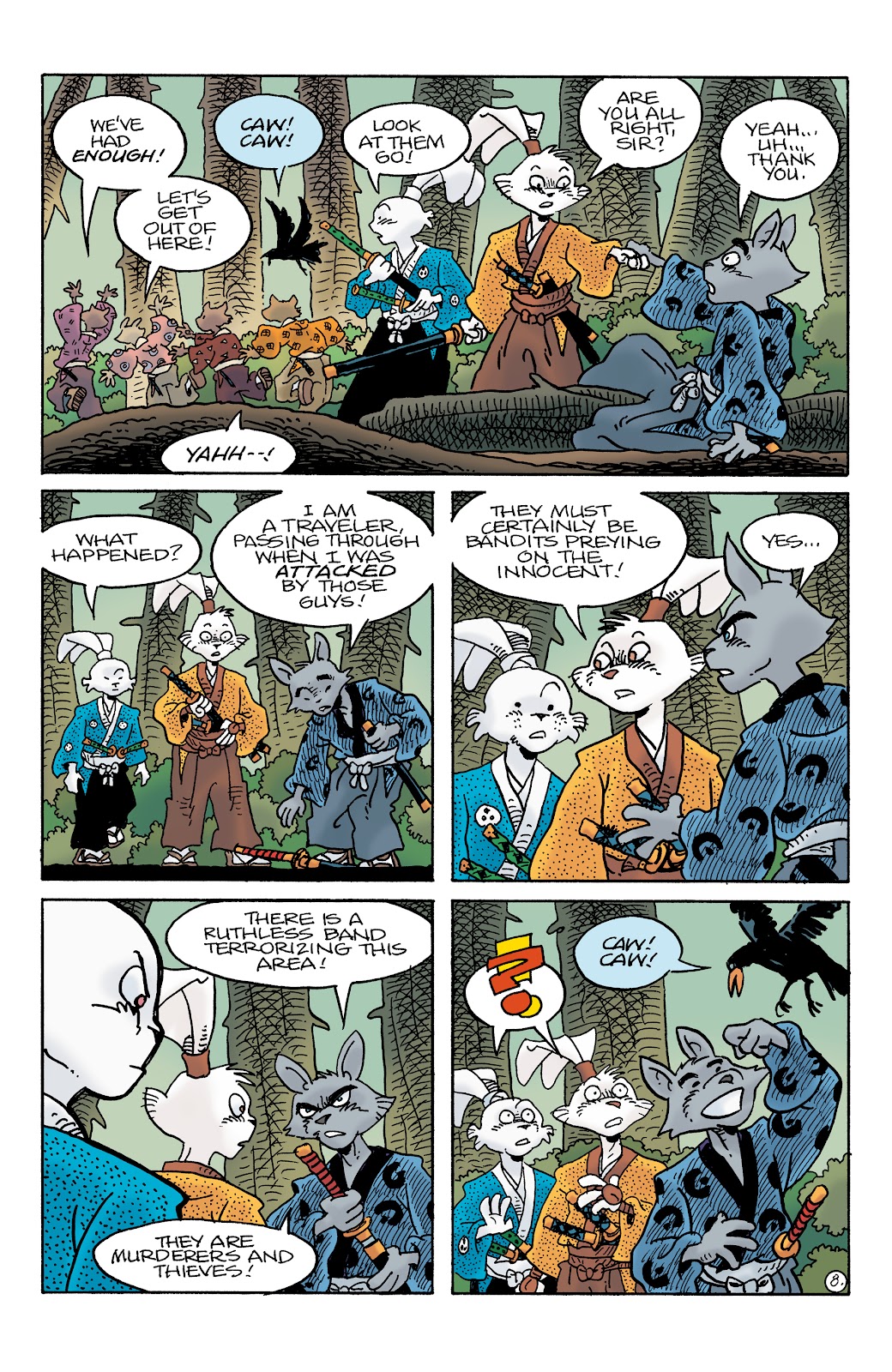 Usagi Yojimbo: The Crow issue 1 - Page 10