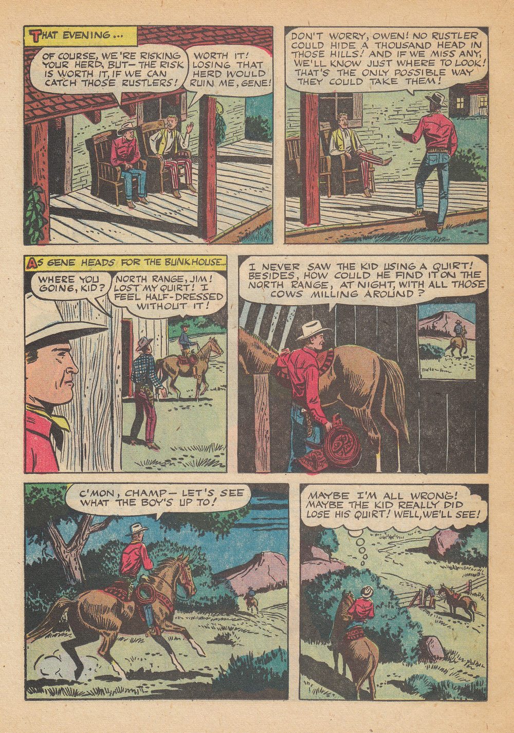 Gene Autry Comics (1946) issue 64 - Page 14