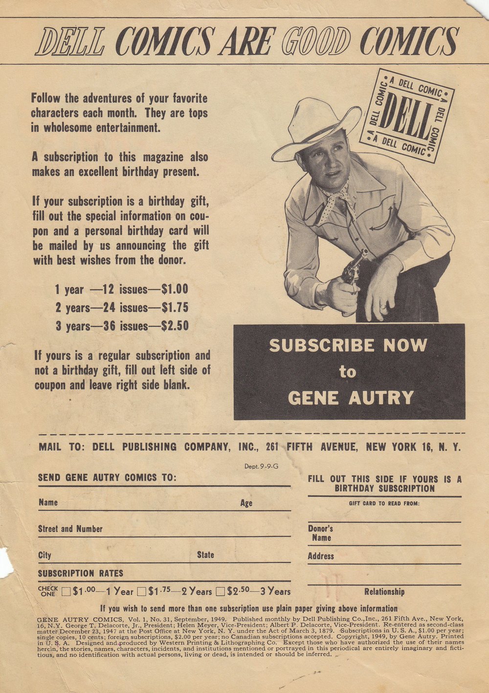 Gene Autry Comics (1946) issue 31 - Page 2