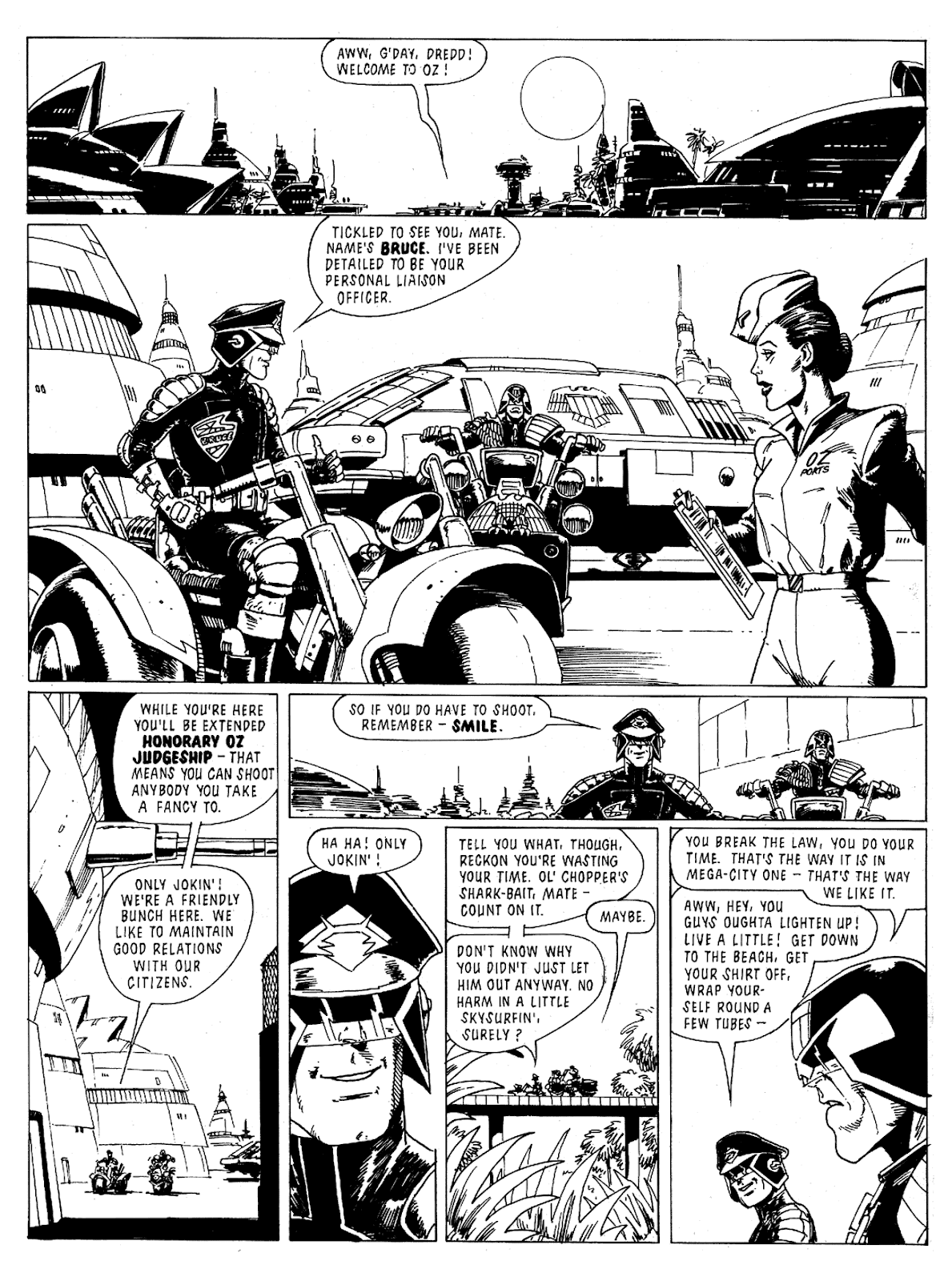 Judge Dredd: The Complete Judge Dredd in Oz issue TPB - Page 65