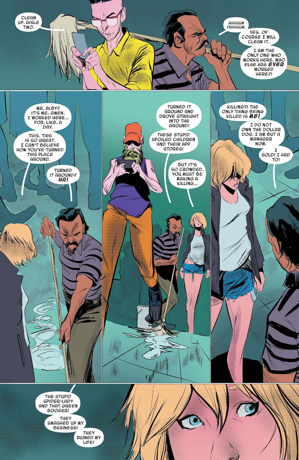 Spider-Gwen: Ghost-Spider Modern Era Epic Collection: Edge of Spider-Verse issue Weapon of Choice (Part 1) - Page 82
