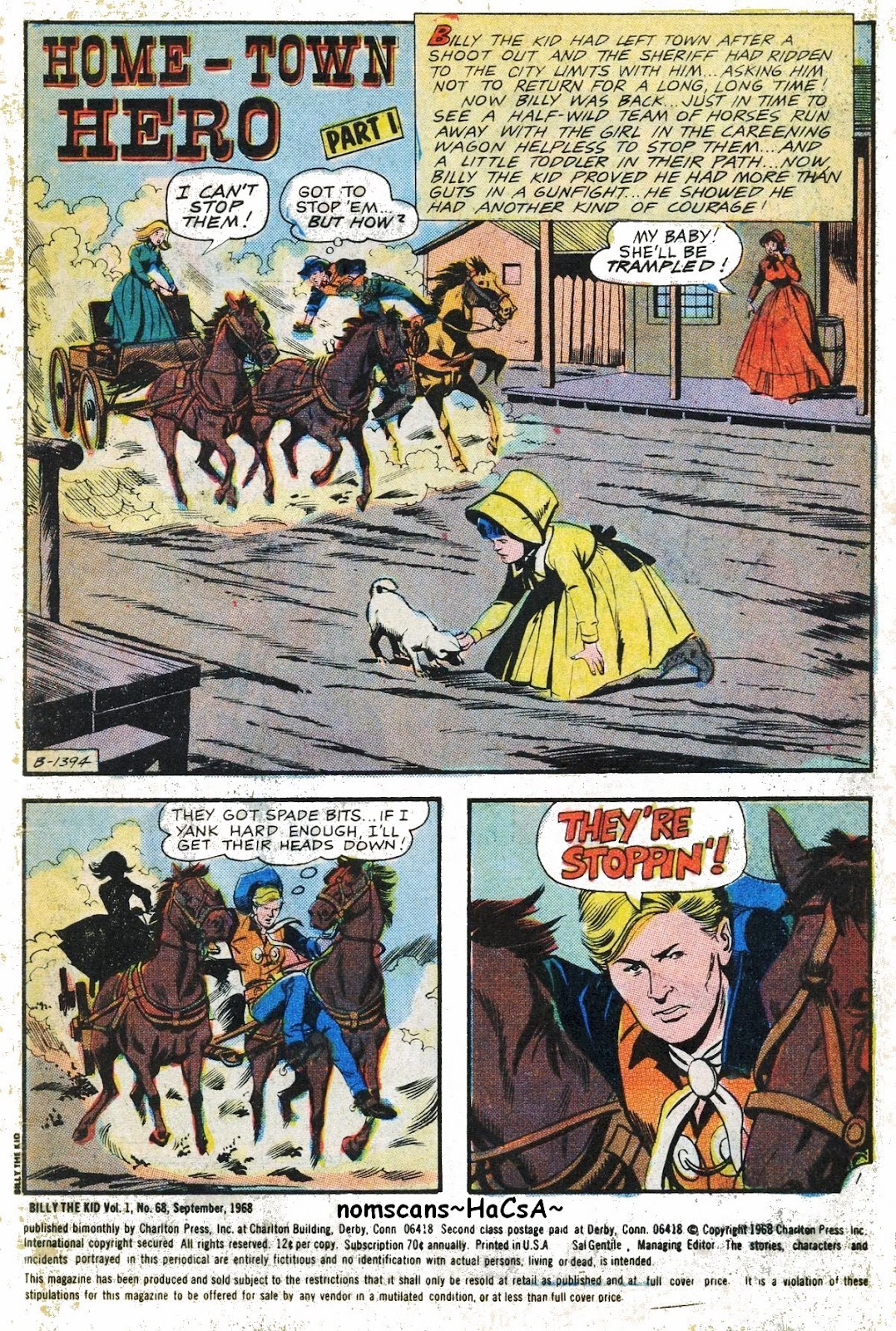 Billy the Kid issue 68 - Page 3