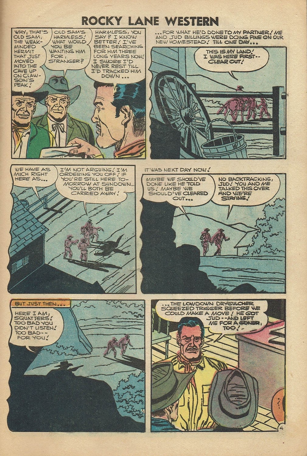 Rocky Lane Western (1954) issue 74 - Page 29