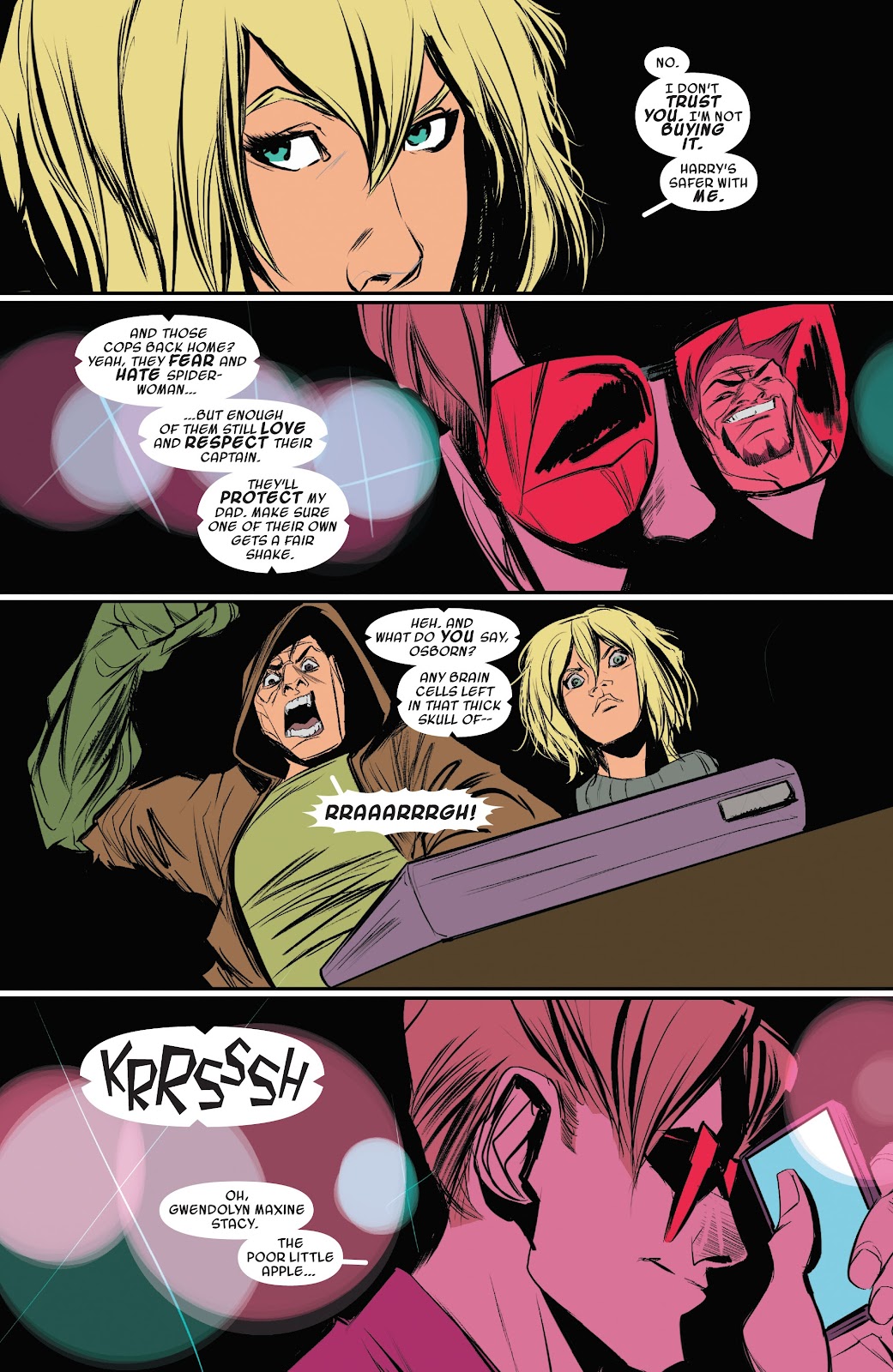 Spider-Gwen: Ghost-Spider Modern Era Epic Collection: Edge of Spider-Verse issue Weapon of Choice (Part 2) - Page 110