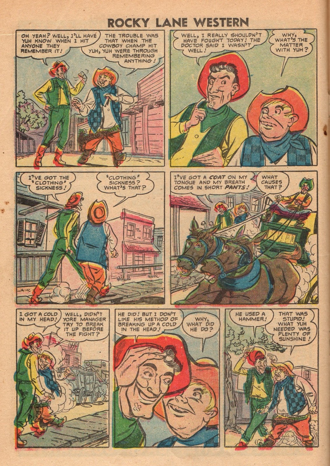 Rocky Lane Western (1954) issue 69 - Page 16