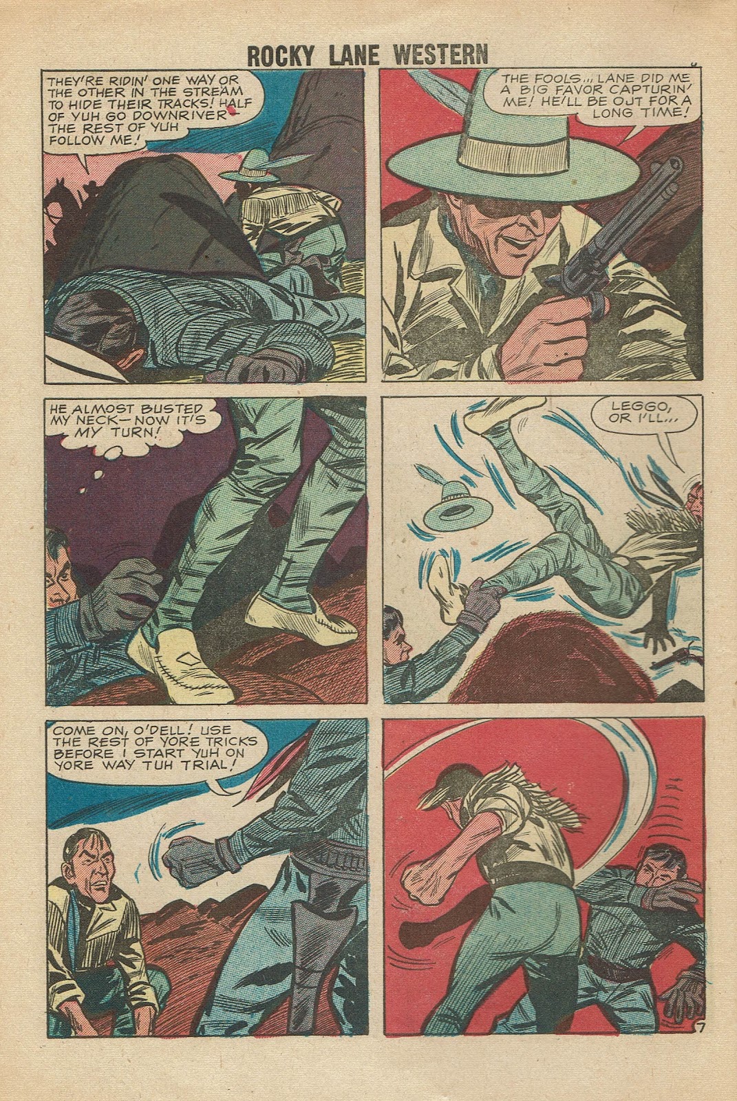 Rocky Lane Western (1954) issue 85 - Page 10
