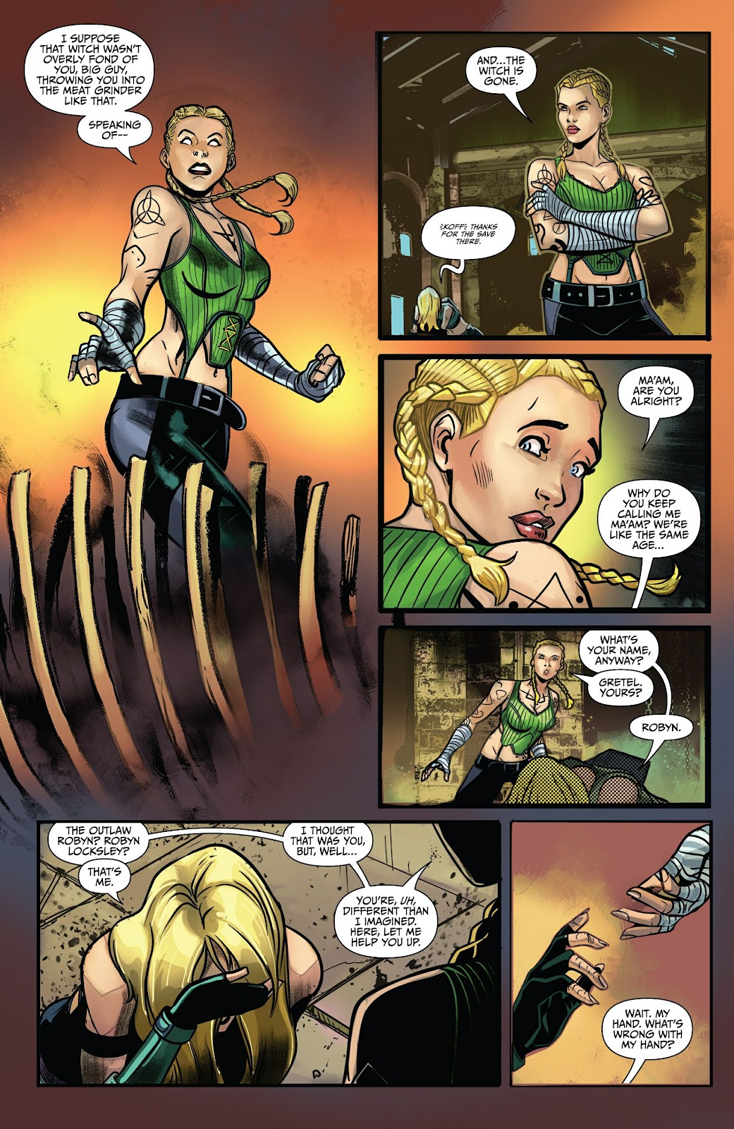 Fairy Tale Team-Up: Robyn Hood & Gretel issue Full - Page 25