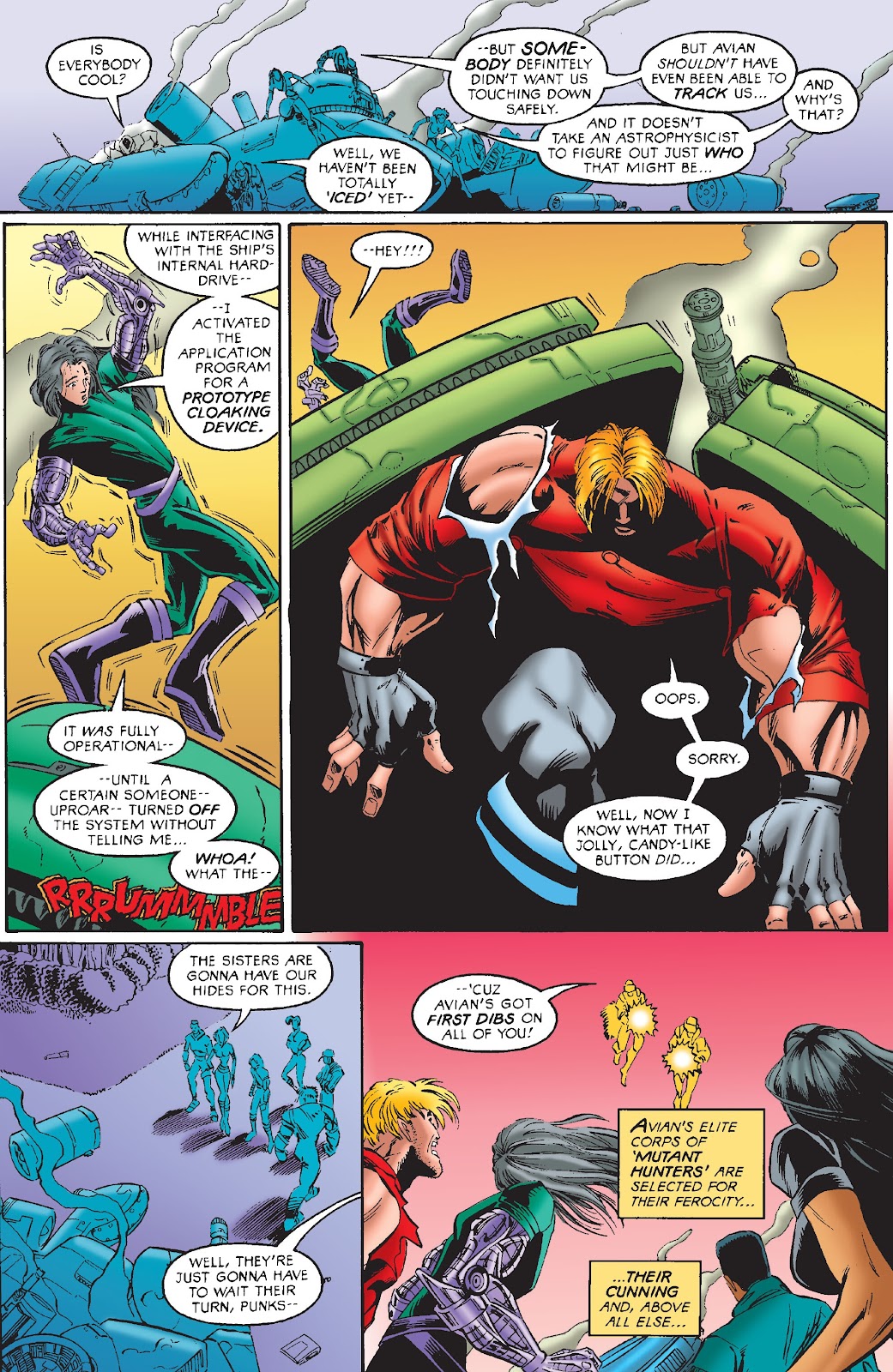 X-Men 2099 Omnibus issue TPB (Part 4) - Page 206