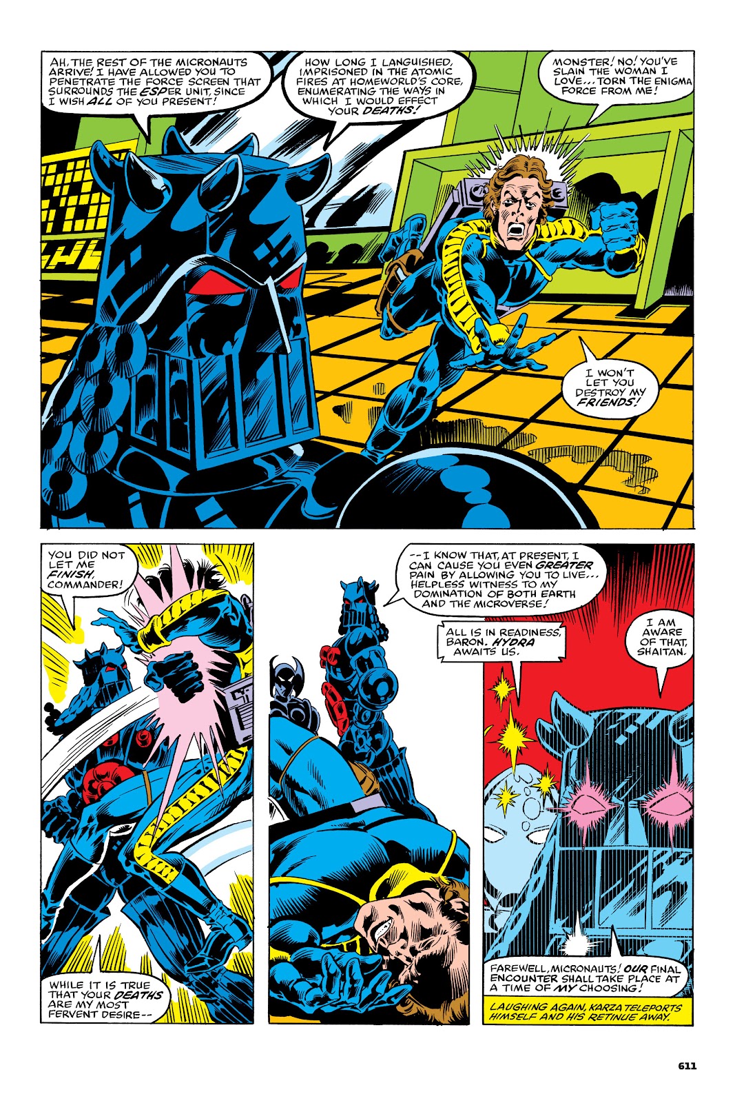 Micronauts: The Original Marvel Years Omnibus issue TPB (Part 3) - Page 120