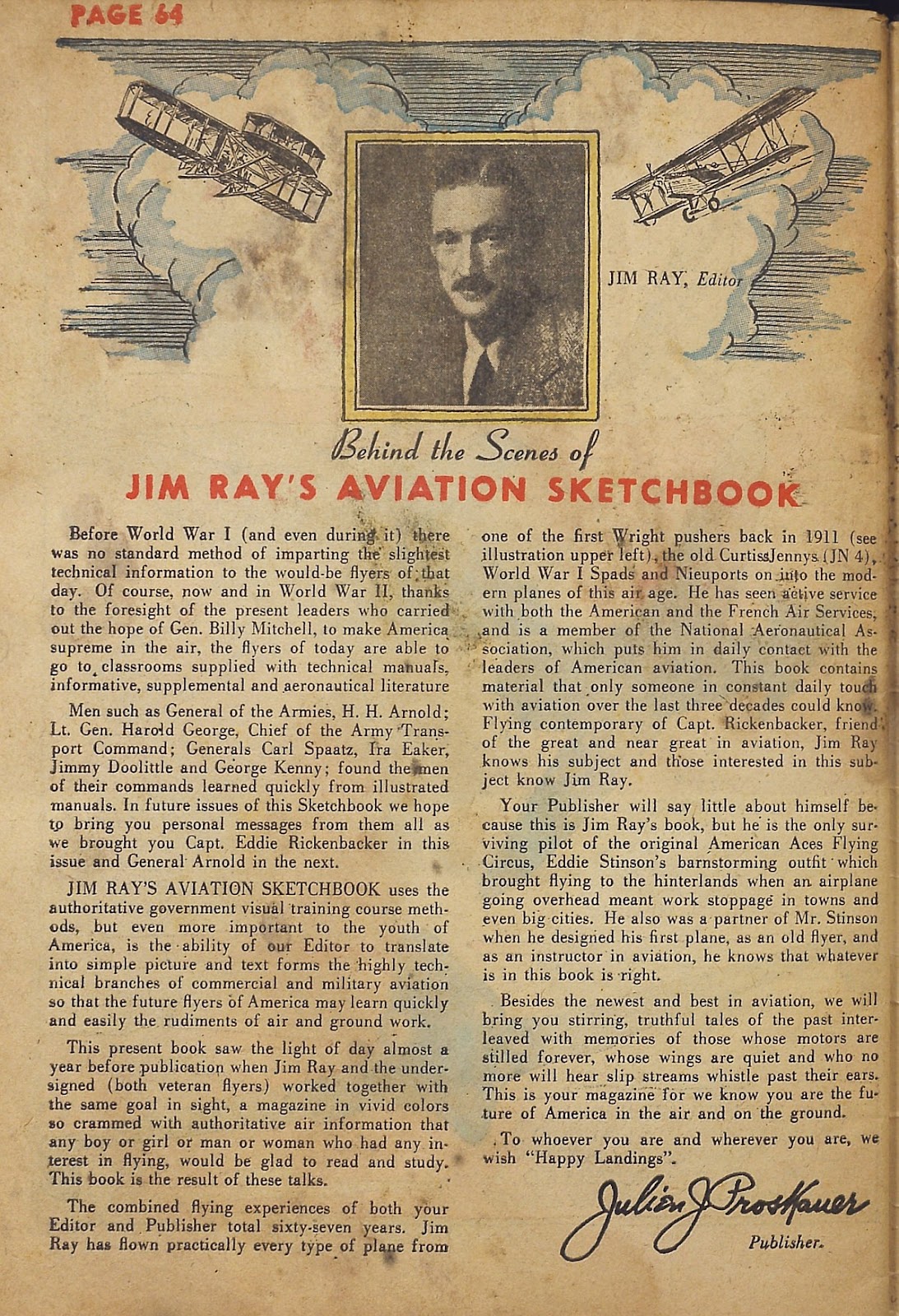 Jim Ray's Aviation Sketchbook issue 1 - Page 65