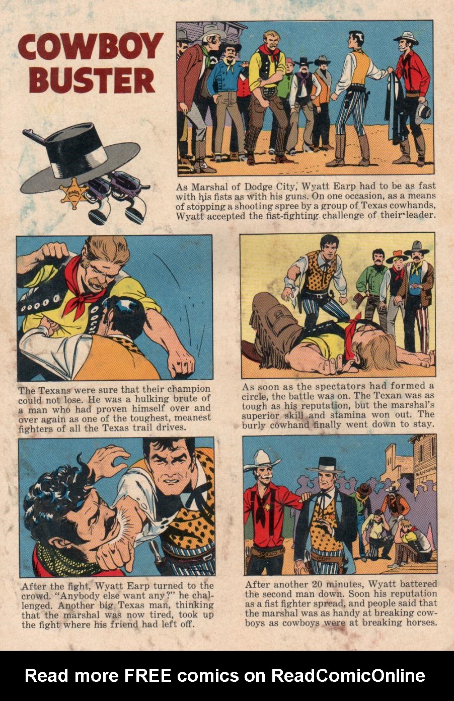 Hugh O'Brian, Famous Marshal Wyatt Earp issue 8 - Page 36