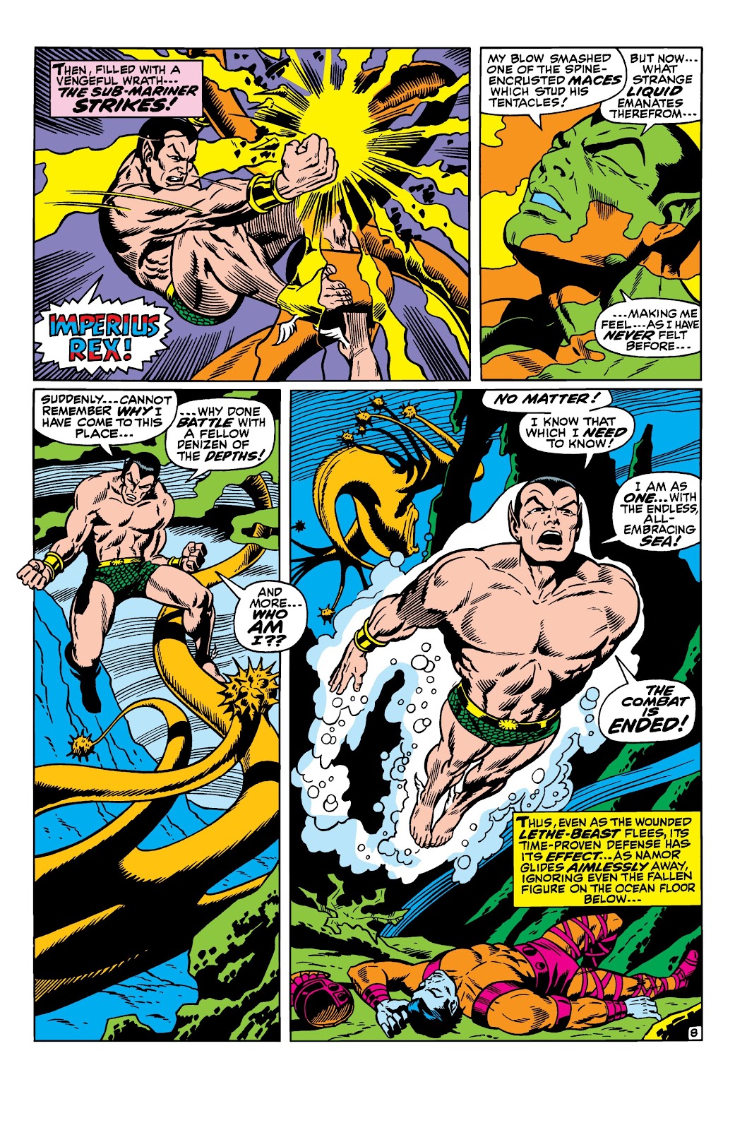Namor, The Sub-Mariner Epic Collection: Enter The Sub-Mariner issue Who Strikes For Atlantis (Part 1) - Page 118
