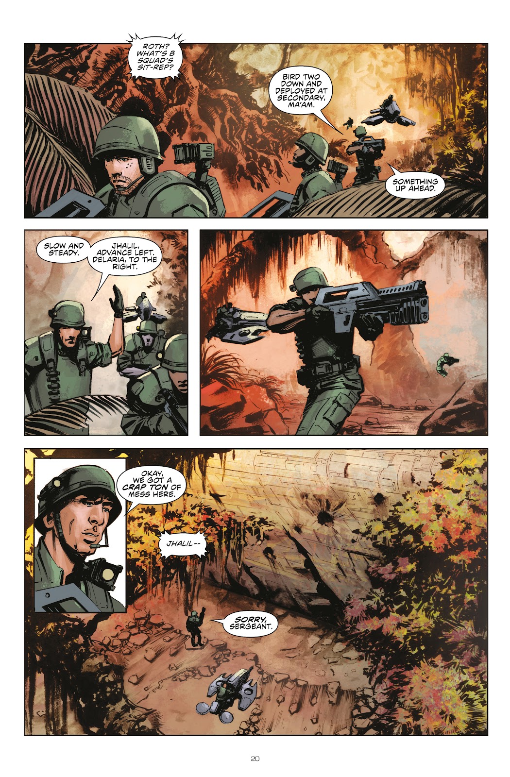 Aliens, Predator, Prometheus, AVP: Life and Death issue TPB (Part 1) - Page 21