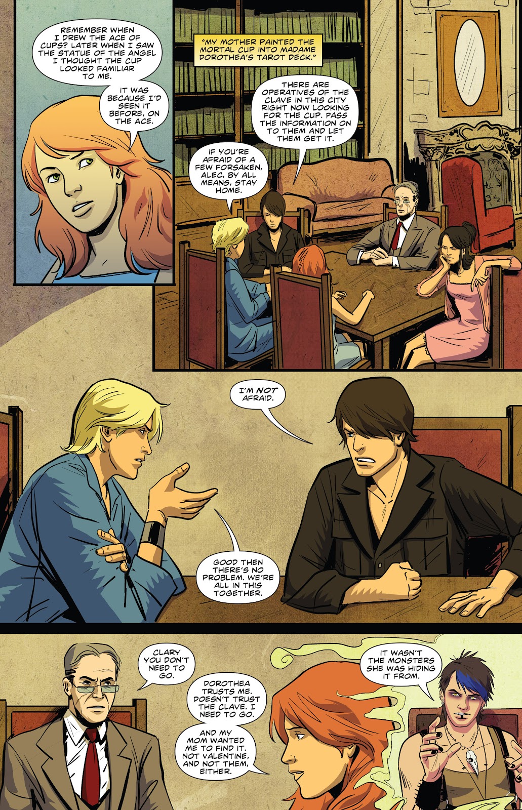 The Mortal Instruments: City of Bones (Existed) issue 7 - Page 21