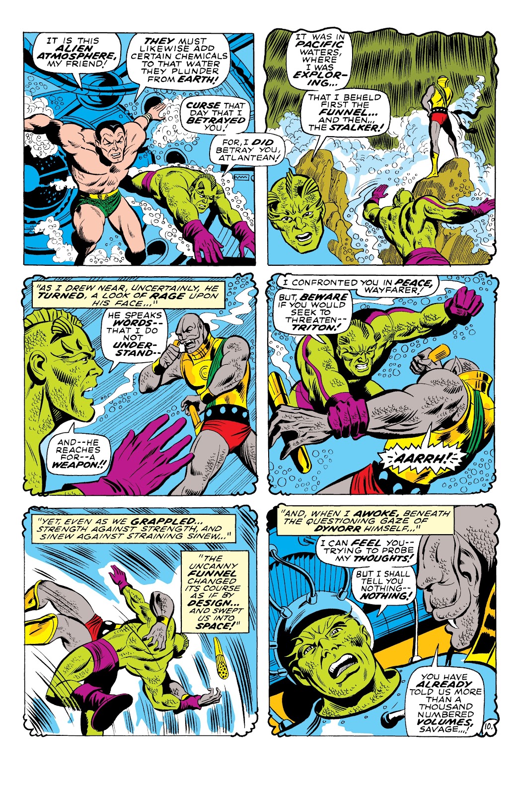 Namor, The Sub-Mariner Epic Collection: Enter The Sub-Mariner issue Who Strikes For Atlantis (Part 2) - Page 74