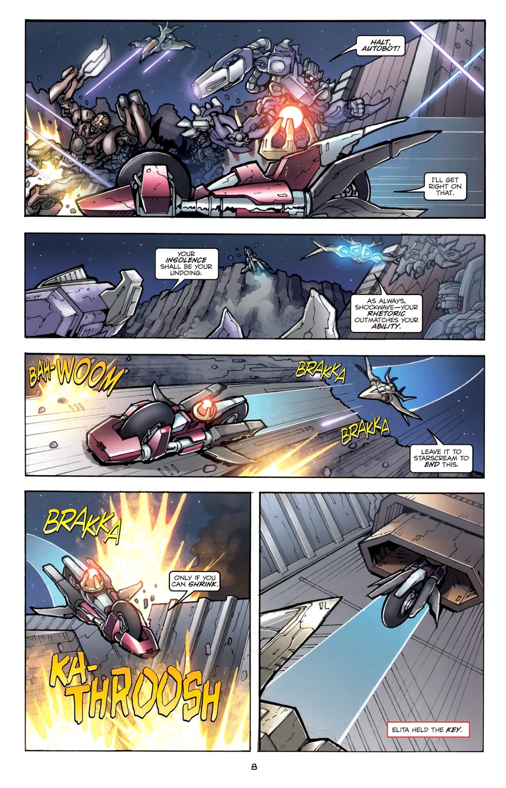 Transformers: Dark of the Moon: Movie Prequel: Foundation issue 4 - Page 8