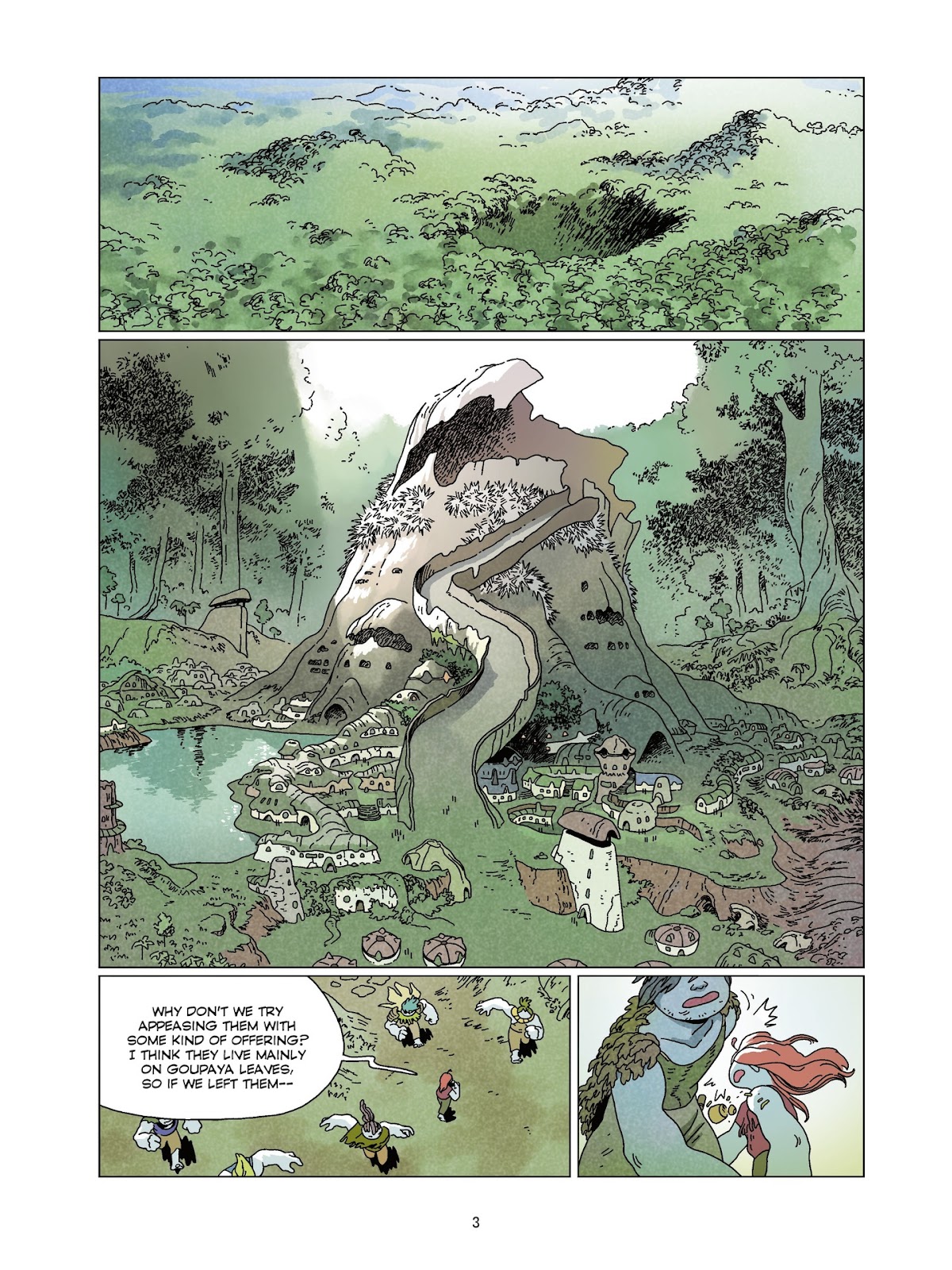 Hana and Taru: The Forest Giants issue TPB (Part 1) - Page 3