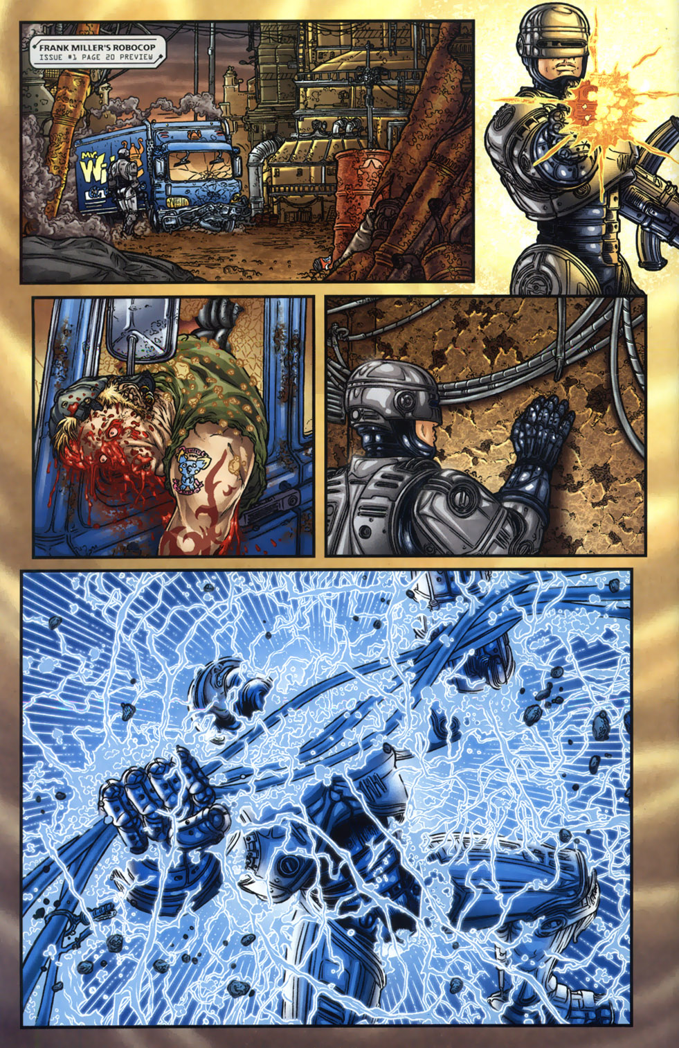 Frank Miller's Robocop / Stargate SG1 FCBD Edition issue Full - Page 11