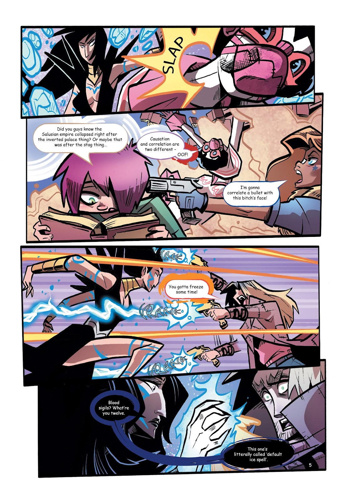 Vanquished: Queen of {Three} People issue Vol. 3 - Page 12