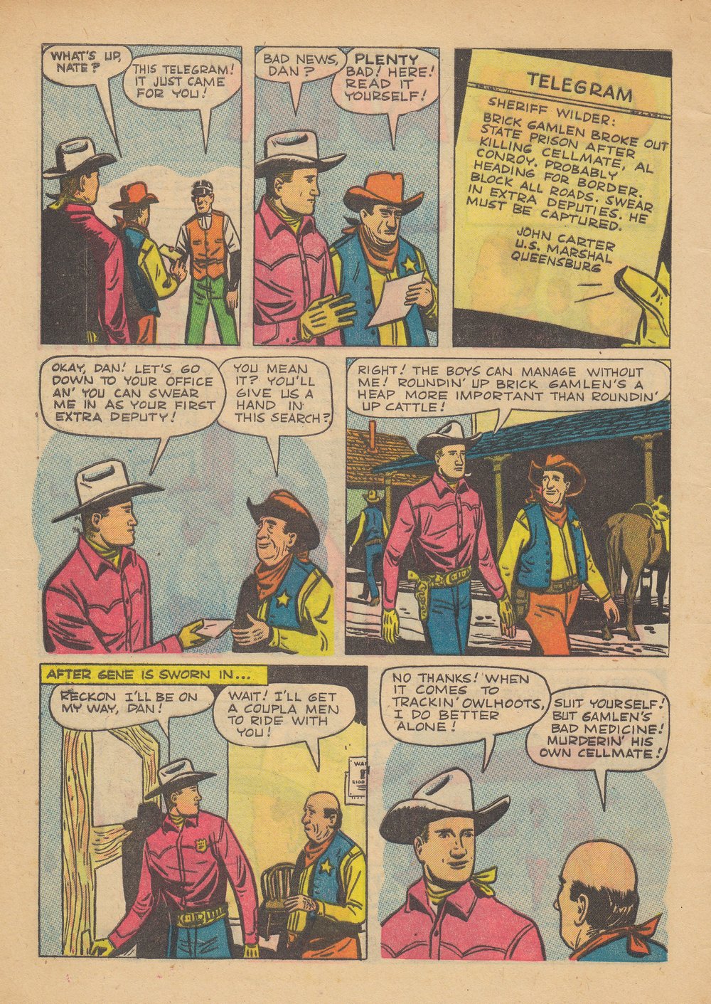Gene Autry Comics (1946) issue 33 - Page 4