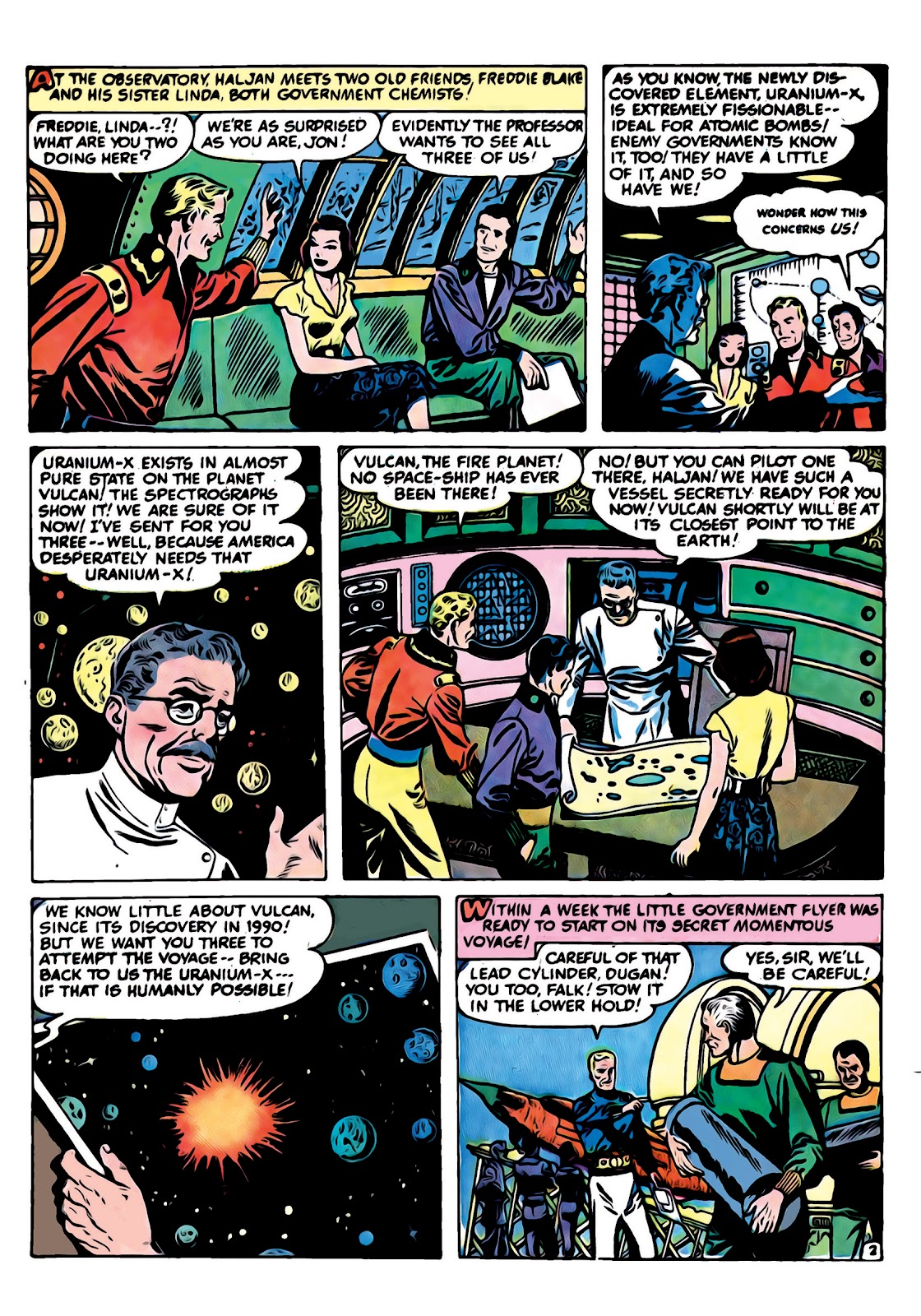 Color Classic Comics: Space Adventures issue TPB 2 - Page 8
