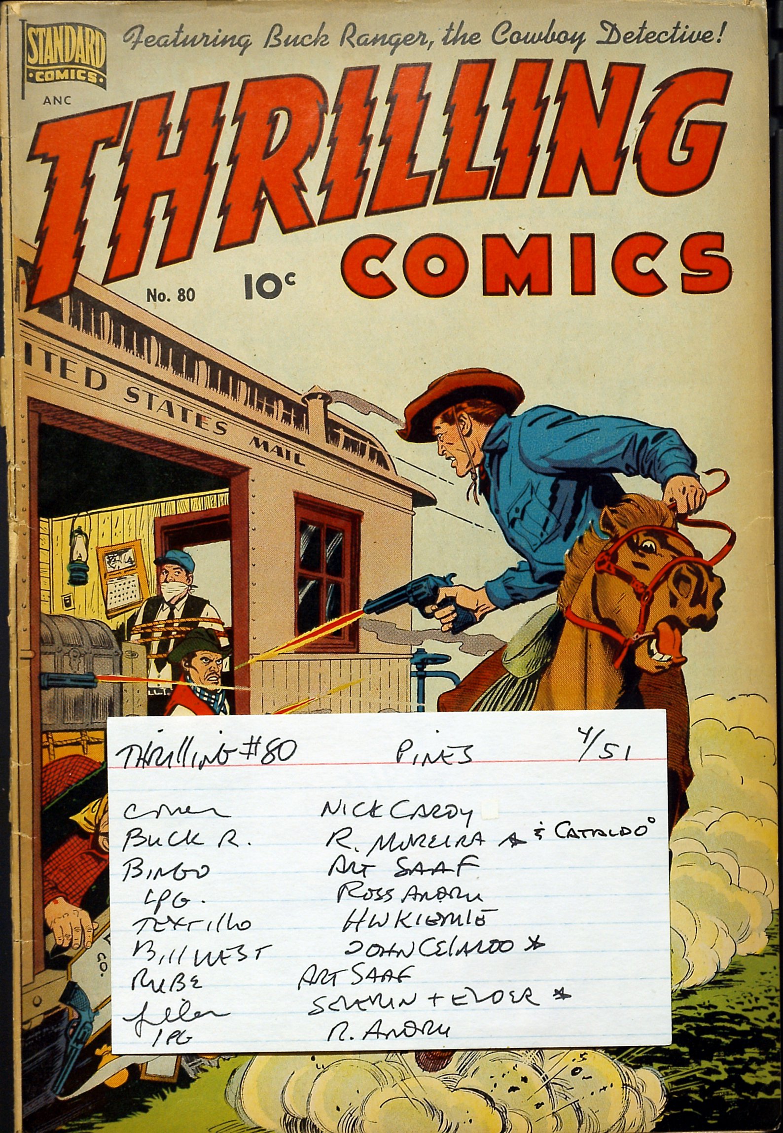 Thrilling Comics (1940) issue 80 - Page 37