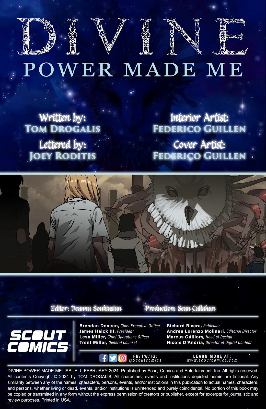 Divine  Power Made Me issue Full - Page 2
