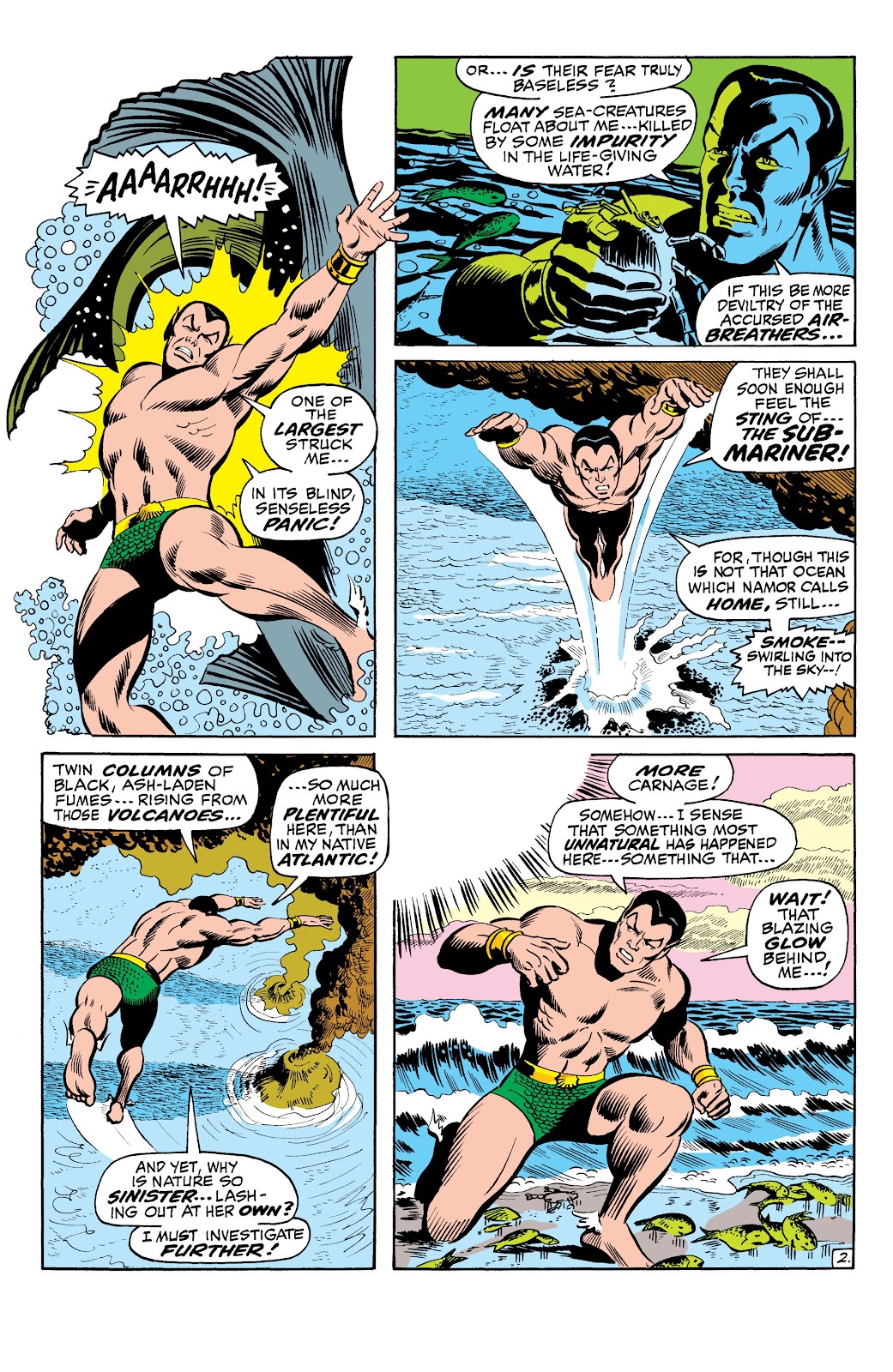 Namor, The Sub-Mariner Epic Collection: Enter The Sub-Mariner issue Who Strikes For Atlantis (Part 1) - Page 217