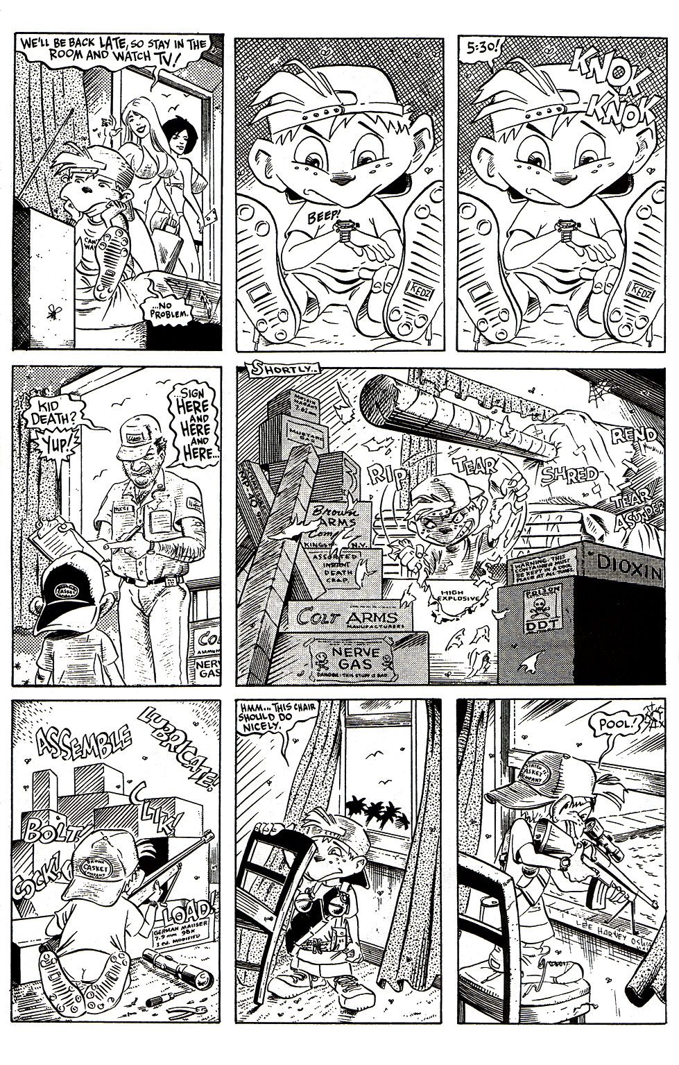Kid Death & Fluffy Spring Break Special issue Full - Page 11