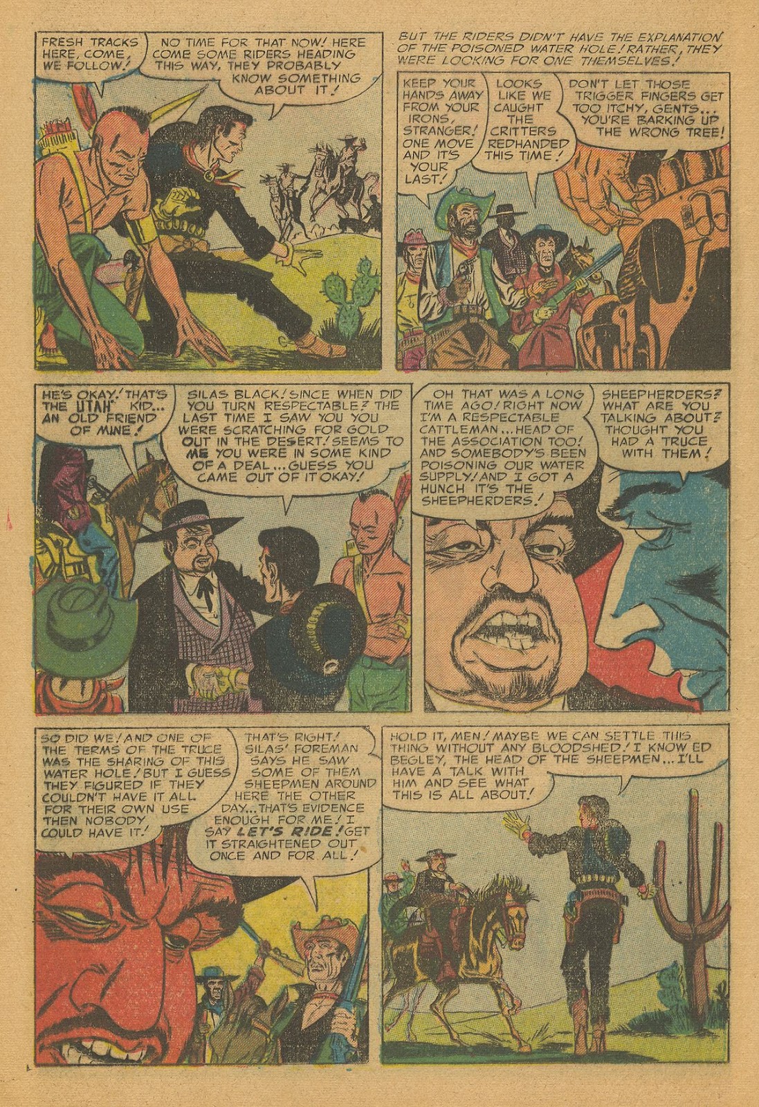 Blazing Western (1954) issue 1 - Page 12