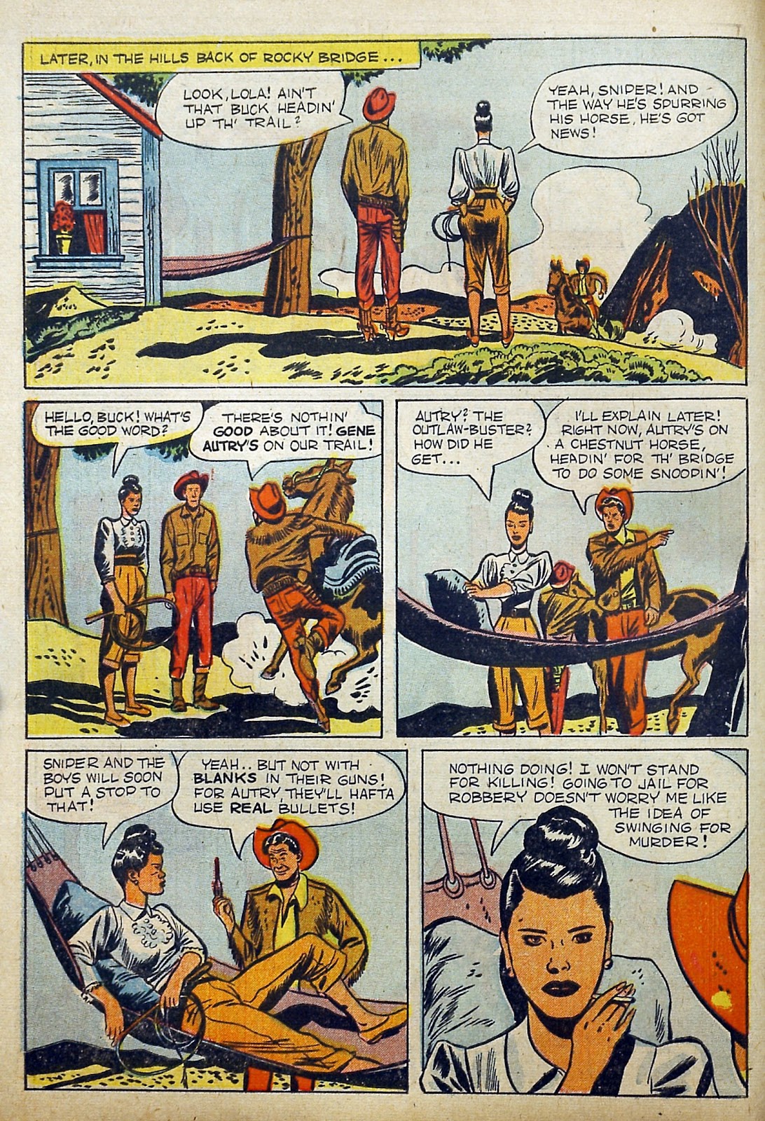 Gene Autry Comics (1946) issue 15 - Page 10