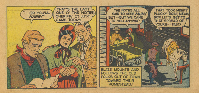 Blaze Carson (1950) issue Full - Page 5