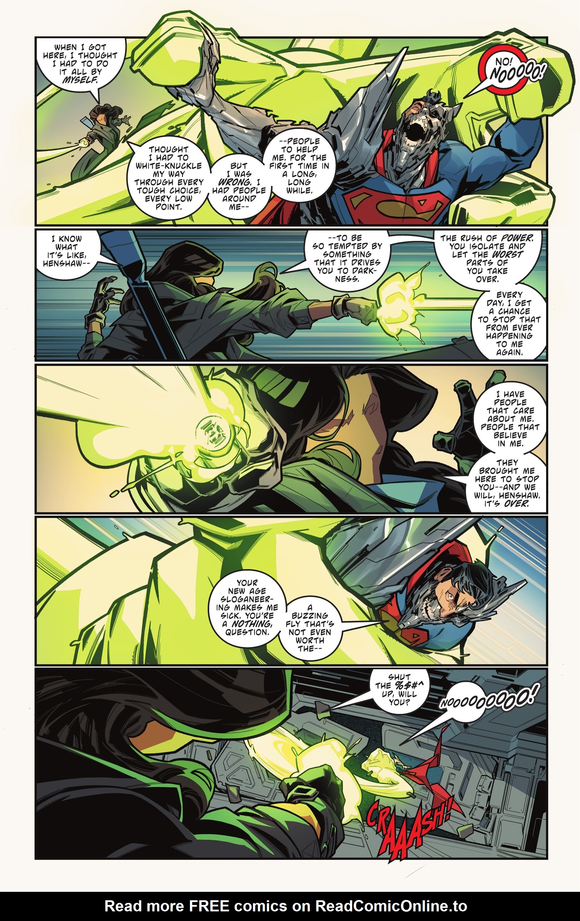 The Question: All Along the Watchtower  chapter 6 page 20