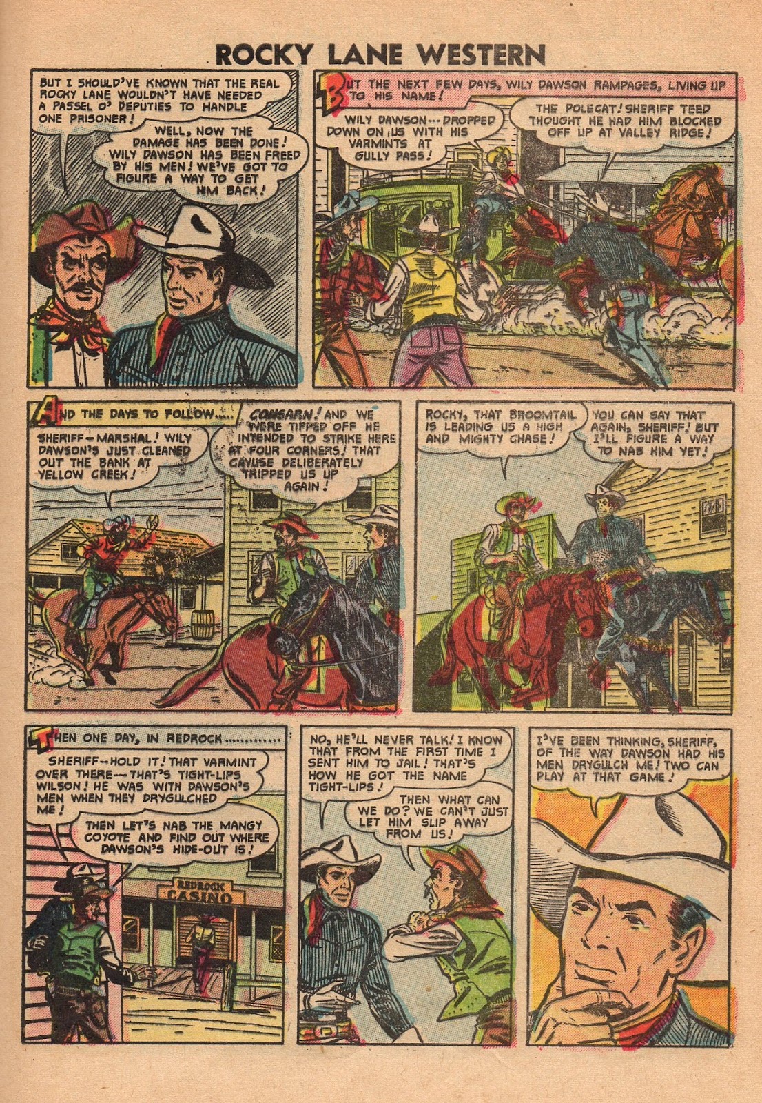 Rocky Lane Western (1954) issue 69 - Page 29