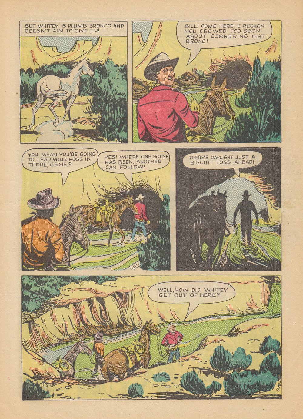 Gene Autry Comics (1946) issue 23 - Page 7