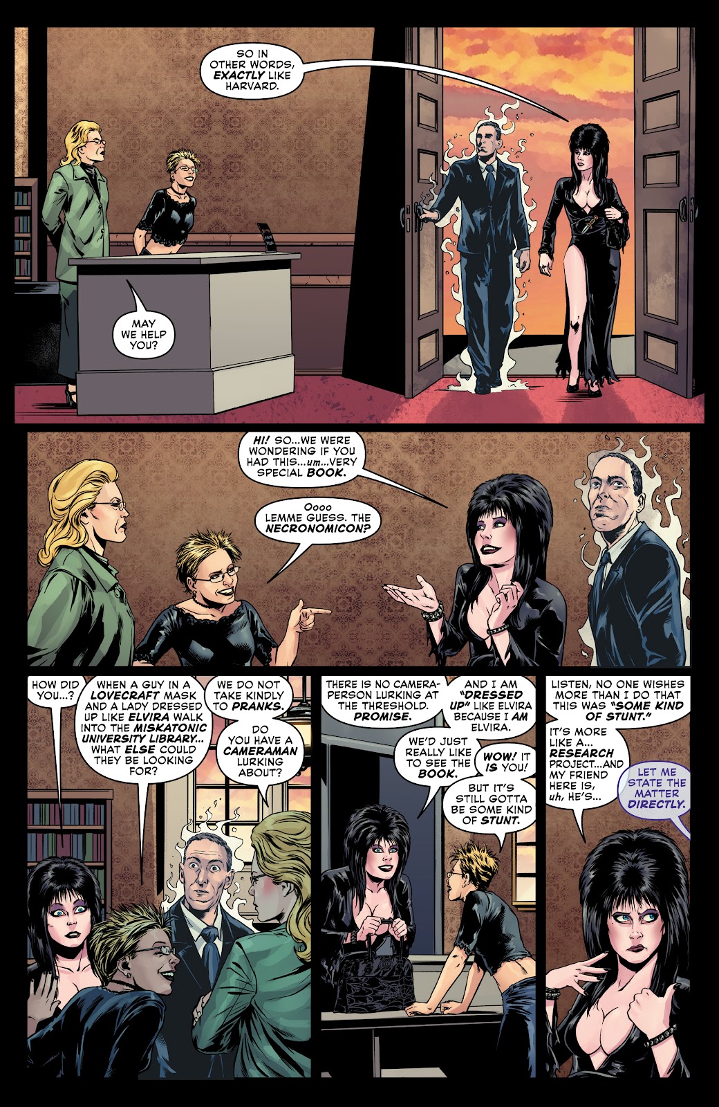 Elvira Meets H.P. Lovecraft issue 2 - Page 9