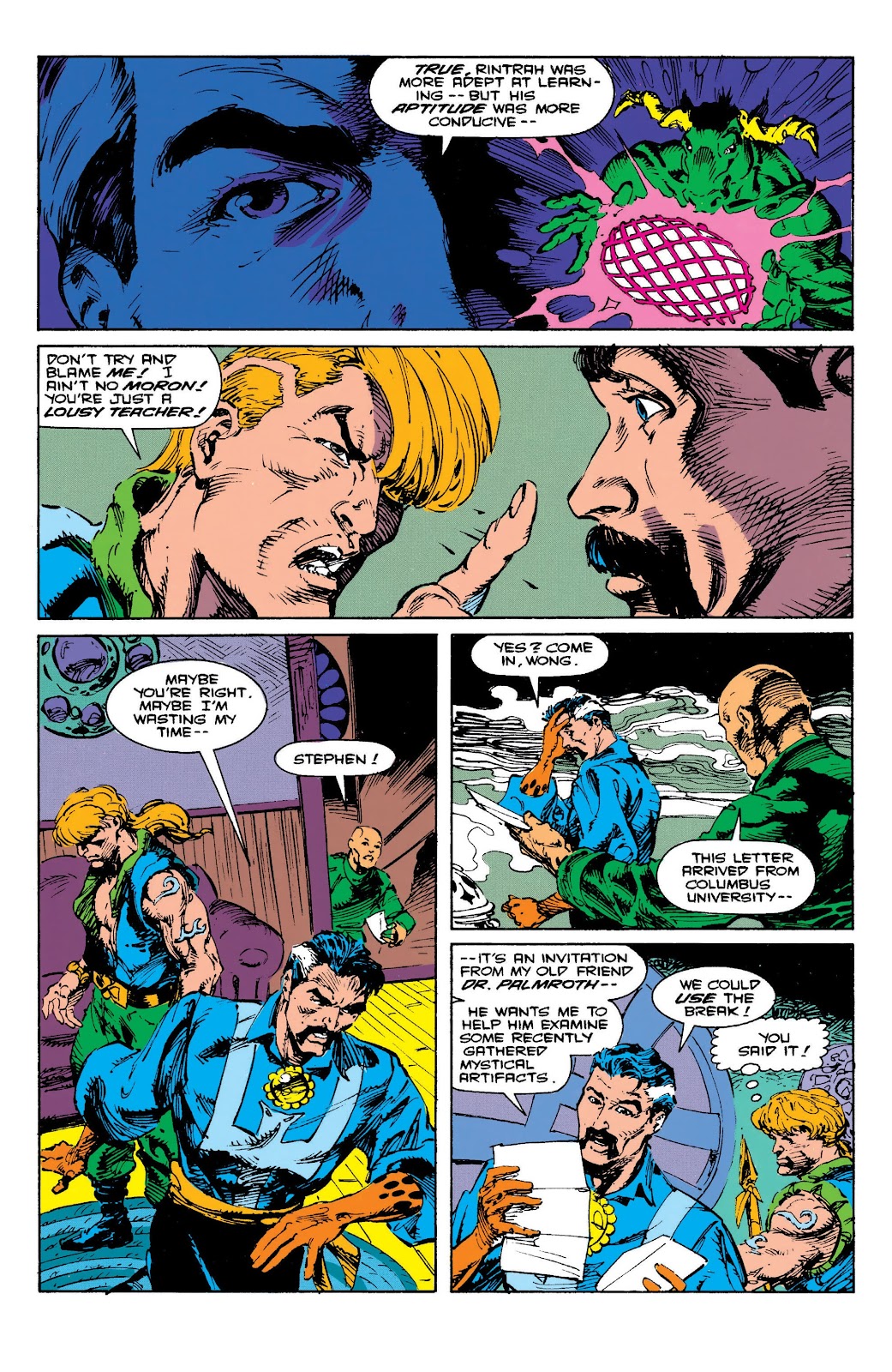 Doctor Strange Epic Collection: Infinity War issue Nightmare on Bleecker Street (Part 2) - Page 129
