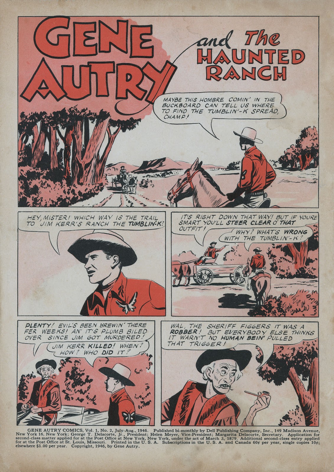 Gene Autry Comics (1946) issue 2 - Page 3