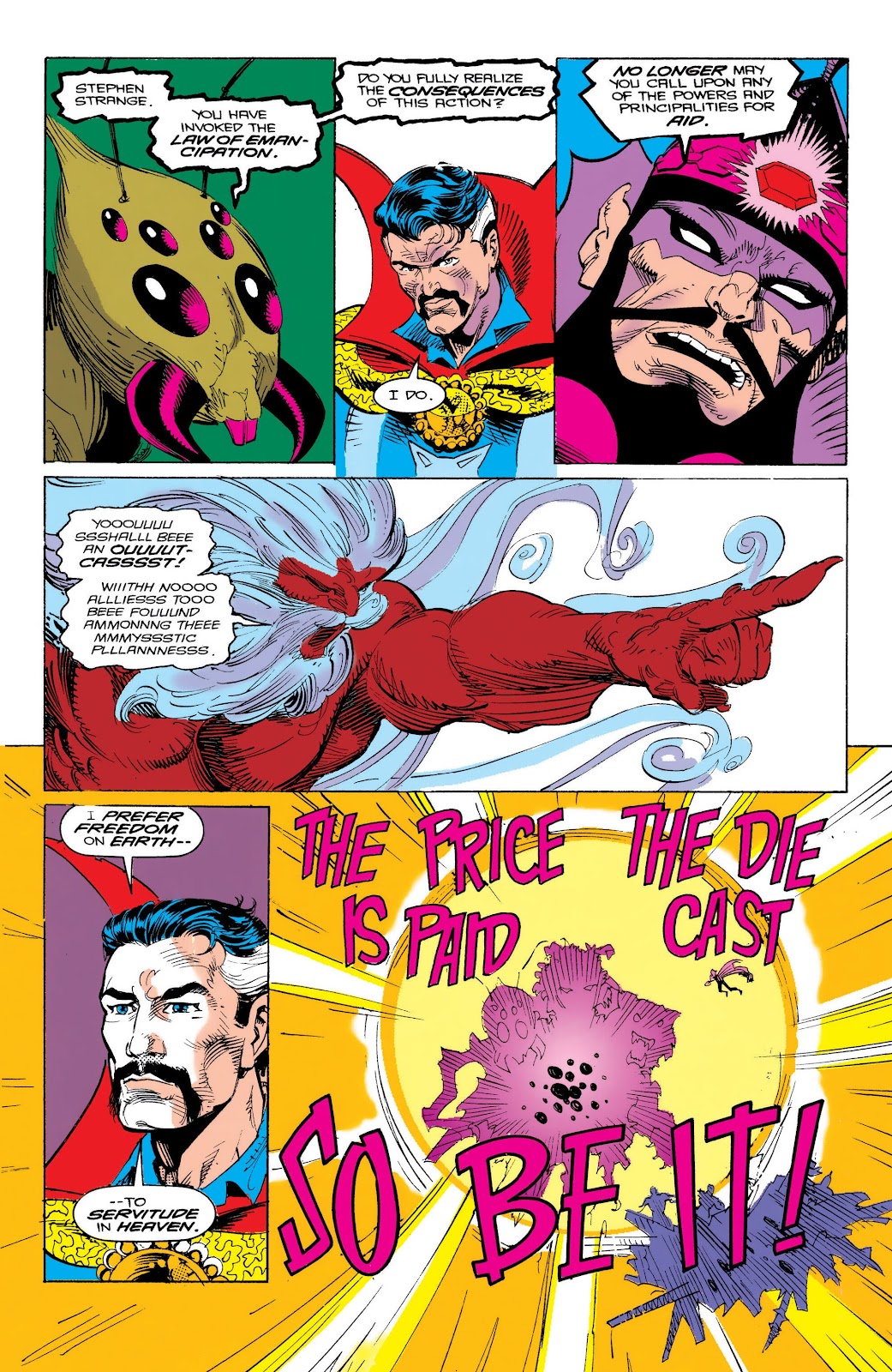 Doctor Strange Epic Collection: Infinity War issue Nightmare on Bleecker Street (Part 1) - Page 93