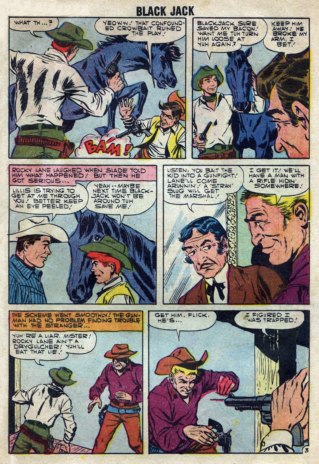 Rocky Lane Western (1954) issue 84 - Page 5