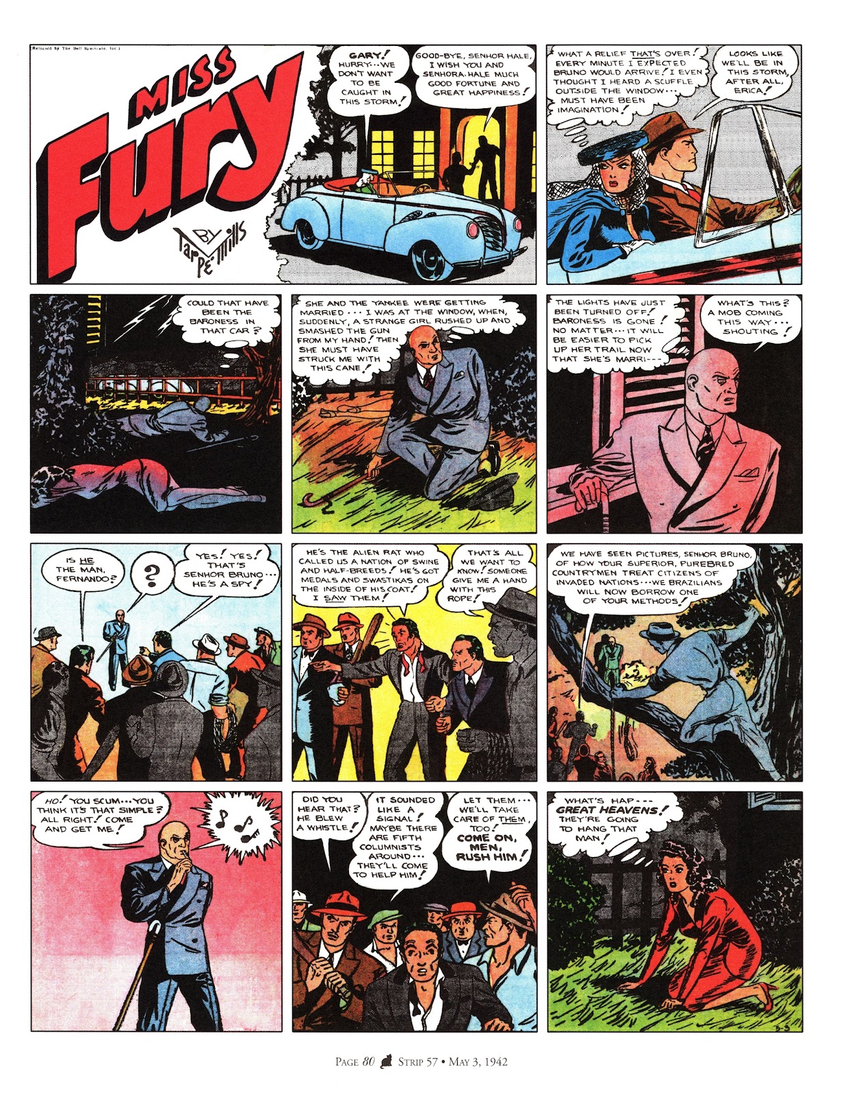 Miss Fury: Sensational Sundays 1941-1944 issue TPB - Page 88