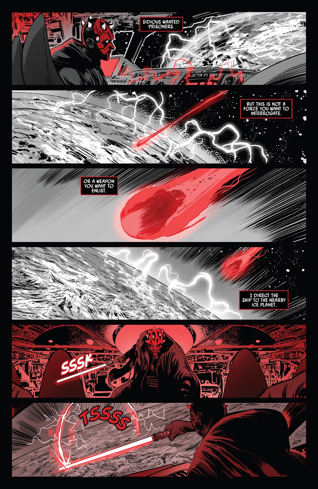 Star Wars: Darth Maul - Black, White & Red issue 1 - Page 29