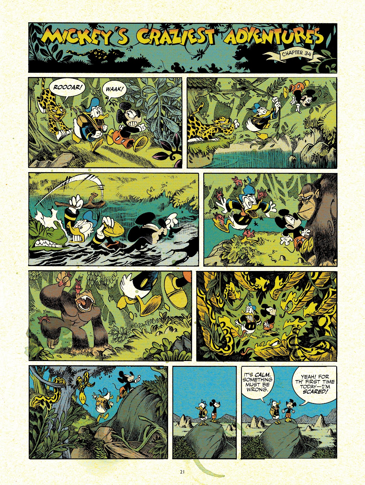 Walt Disney's Mickey and Donald Mickey's Craziest Adventures issue Full - Page 21