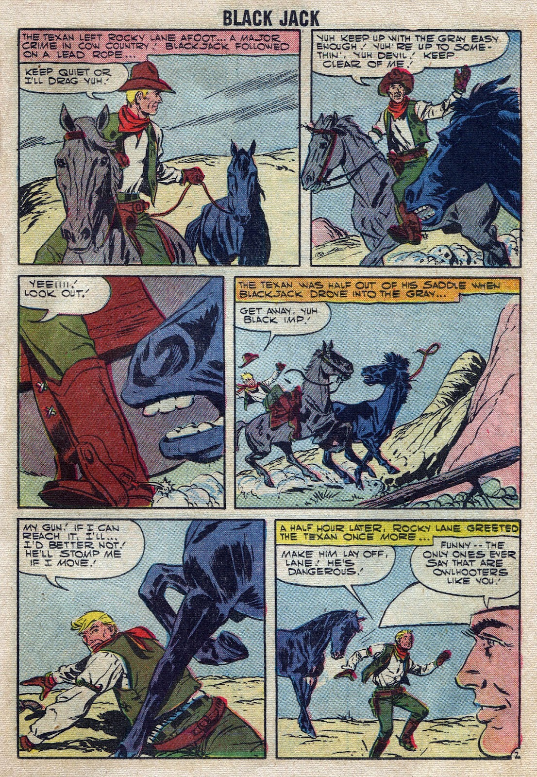 Rocky Lane Western (1954) issue 84 - Page 11