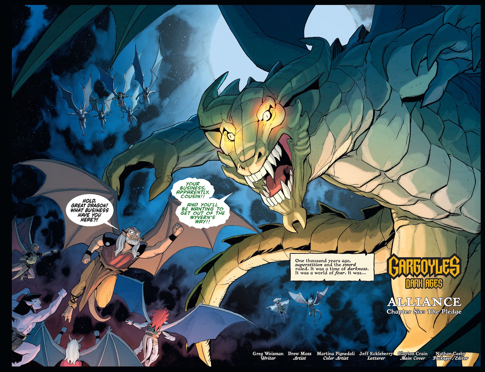 Gargoyles: Dark Ages issue 6 - Page 8